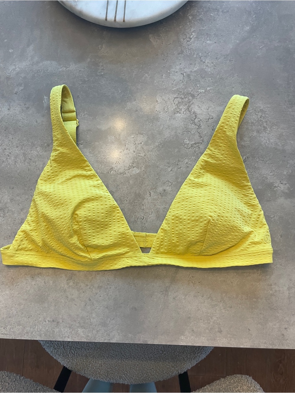 Lululemon Yellow Swim Top